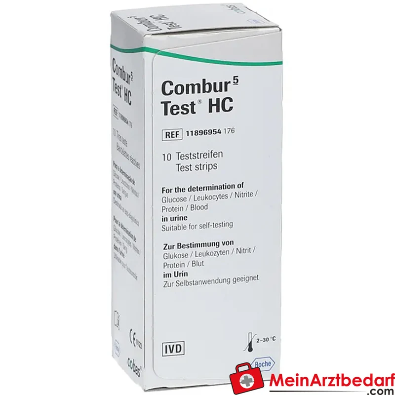 Combur 5 Test HC Urin-Teststreifen 10 Stück