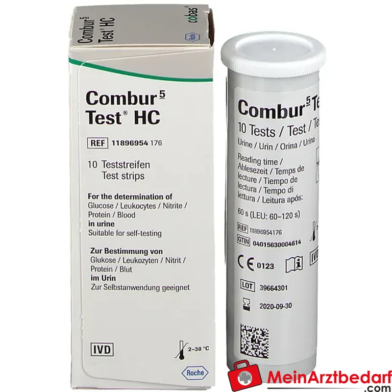 Combur 5 Test HC Urin-Teststreifen 10 Stück