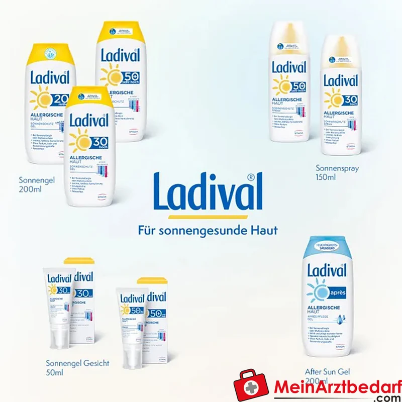 Ladival Allergische Haut Sonnenschutz Gel LSF 20 200 ml