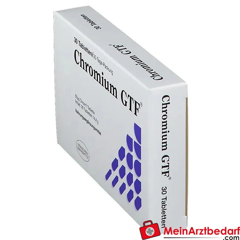Chromium GTF Chrom 50 µg Tabletten 30 Stück
