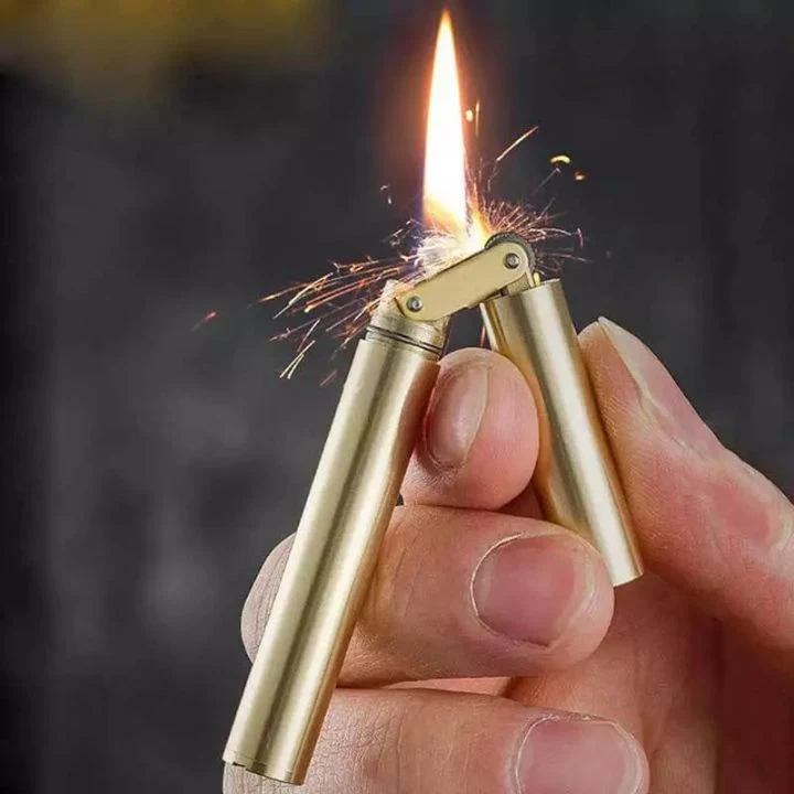 FireMaster | Kupferfeuerzeug – Vintage-Design, nachfüllbar & langlebig