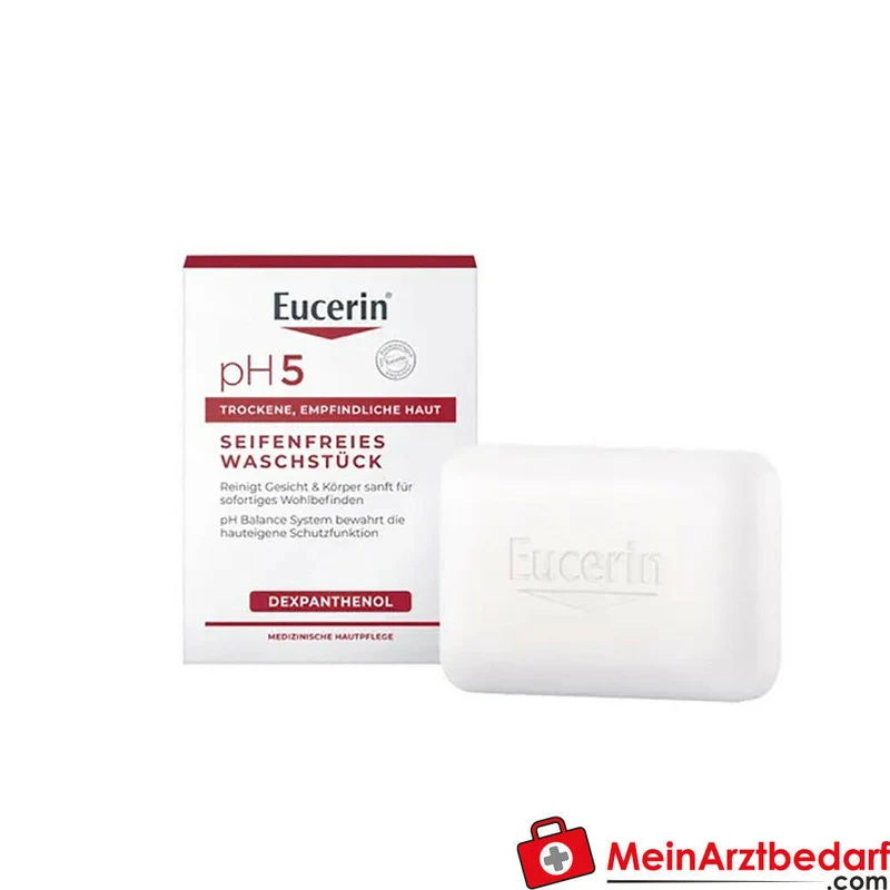 Eucerin pH5 Seifenfreies Waschstück mit Dexpanthenol 100 ml