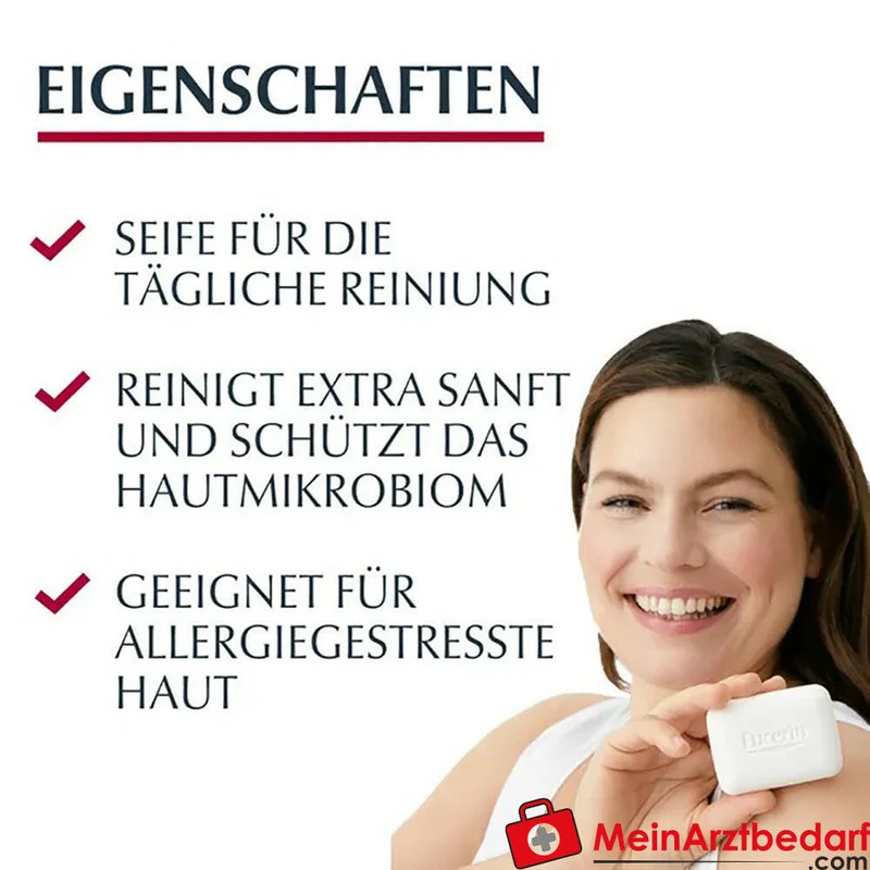Eucerin pH5 Seifenfreies Waschstück mit Dexpanthenol 100 ml