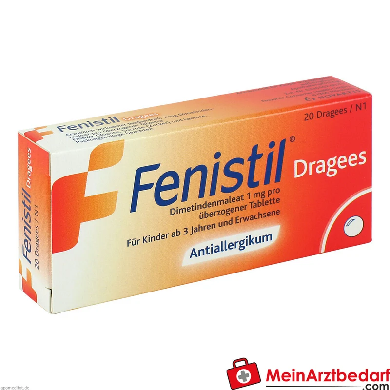Fenistil Dimetindenmaleat Dragees 20 Stück