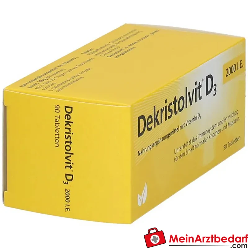 Hübner Dekristolvit D3 2.000 I.E. Tabletten 90 Stück