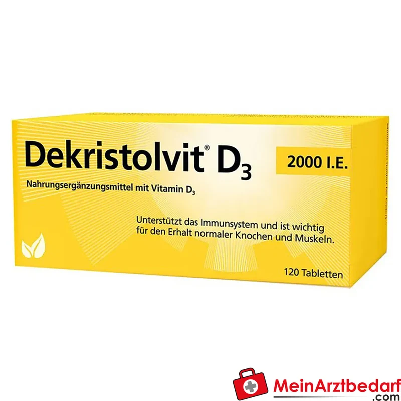 Dekristolvit D3 2000 I.E. Tabletten 120 Stück