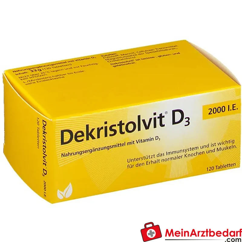 Dekristolvit D3 2000 I.E. Tabletten 120 Stück