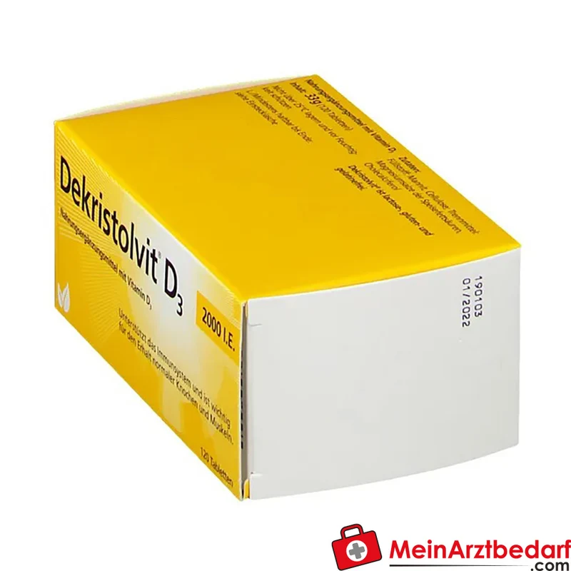 Dekristolvit D3 2000 I.E. Tabletten 120 Stück