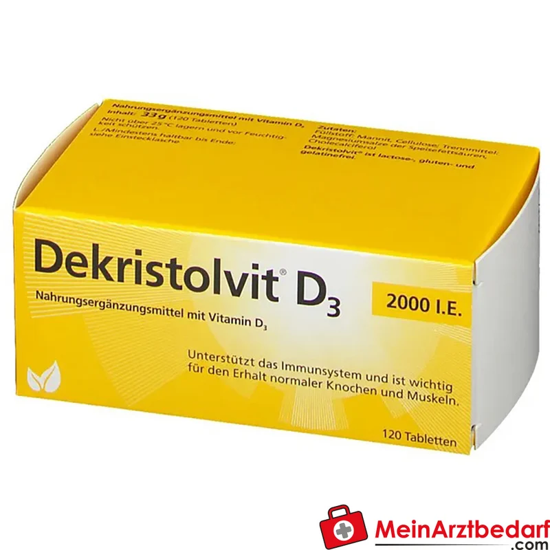 Dekristolvit D3 2000 I.E. Tabletten 120 Stück