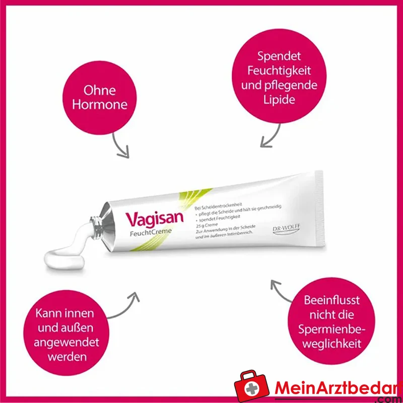 Vagisan FeuchtCreme Natrium DL-lactat Vaginalcreme 25 g