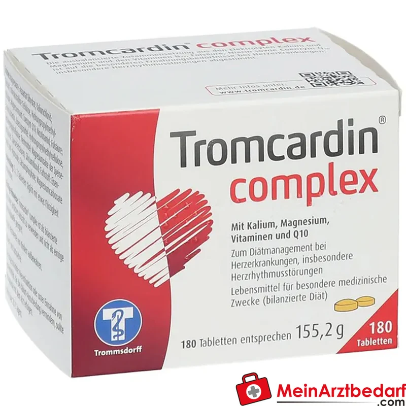 Tromcardin® complex Coenzym Q10 15 mg Tabletten mit Kalium 117,3 mg und Magnesium 36,5 mg 120 St.