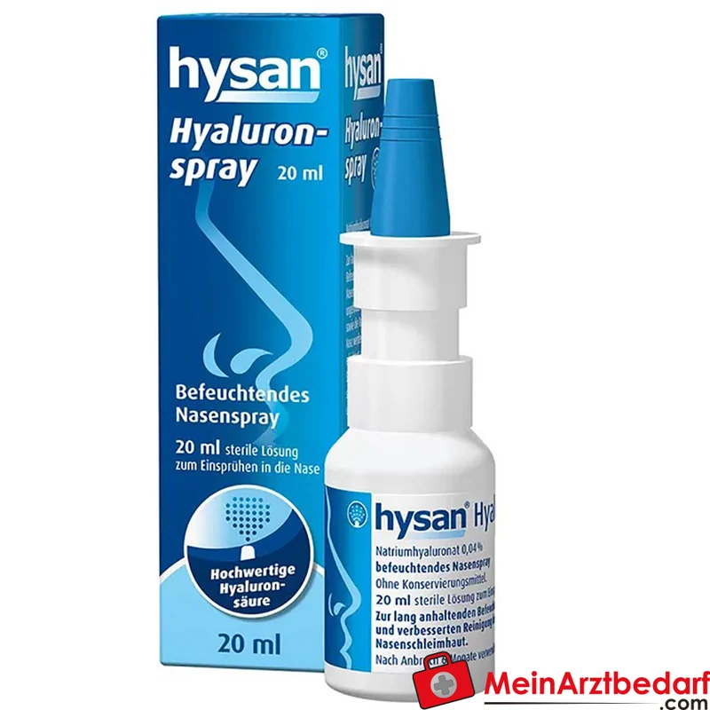 hysan Hyaluronspray 0,4 mg Hyaluronsäure (Natriumsalz) Nasenspray 20 ml