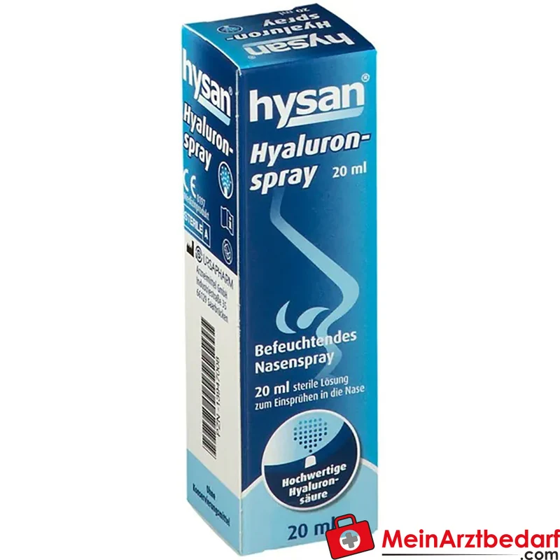 hysan Hyaluronspray 0,4 mg Hyaluronsäure (Natriumsalz) Nasenspray 20 ml