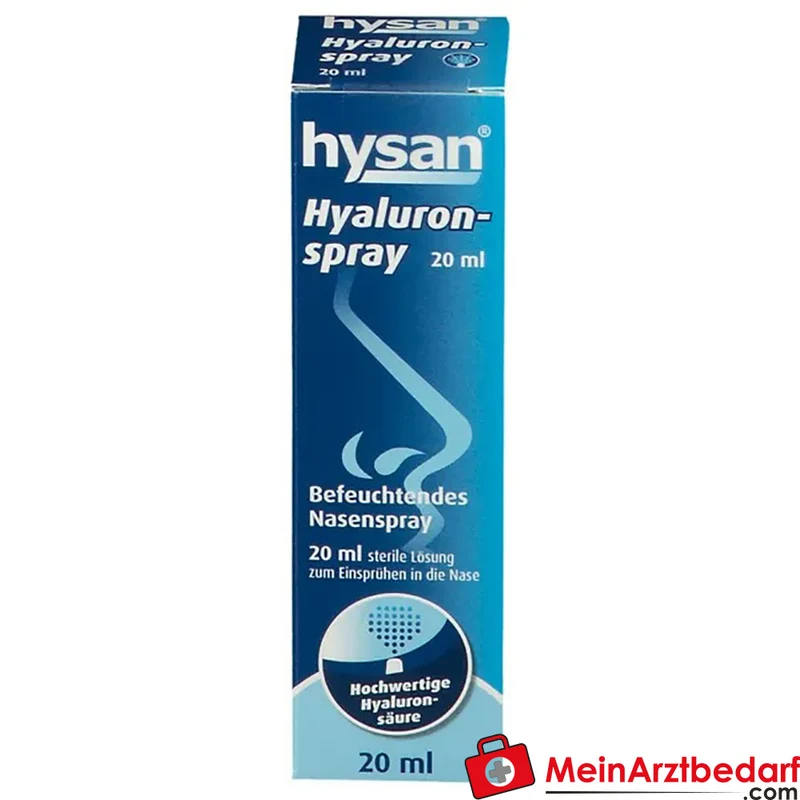 hysan Hyaluronspray 0,4 mg Hyaluronsäure (Natriumsalz) Nasenspray 20 ml