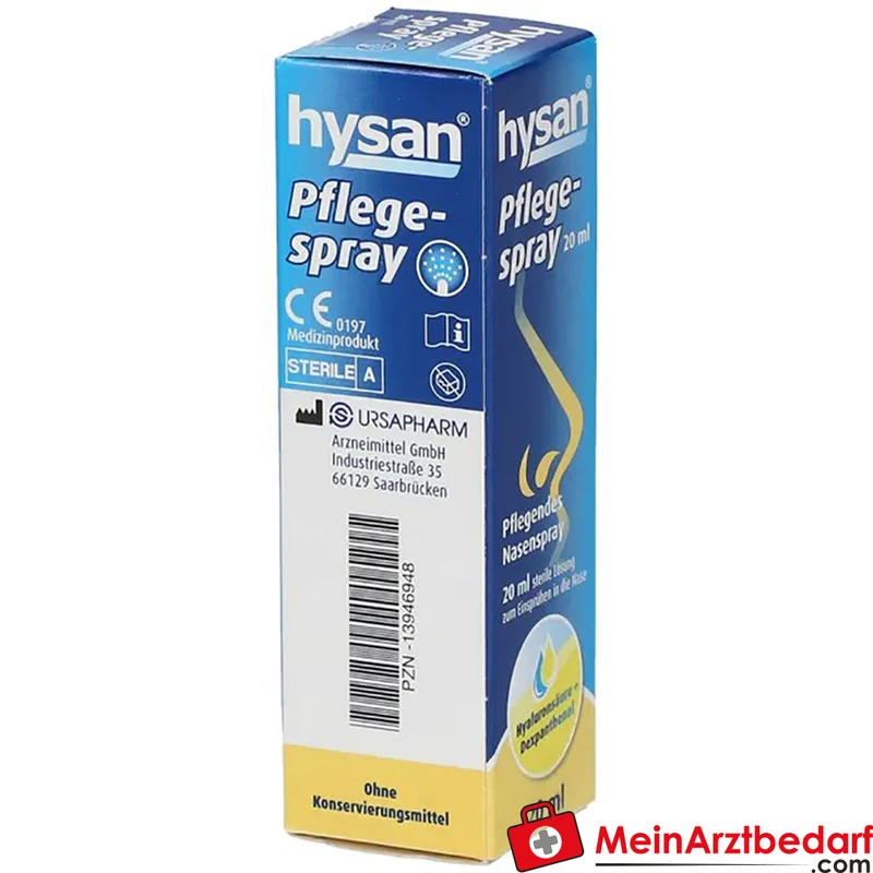 hysan Pflegespray Dexpanthenol 20 mg, Hyaluronsäure 0,25 mg Nasenspray 20 ml