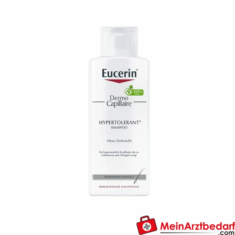 Eucerin DermoCapillaire Hypertolerant Shampoo mild für hypersensible Kopfhaut 250 ml