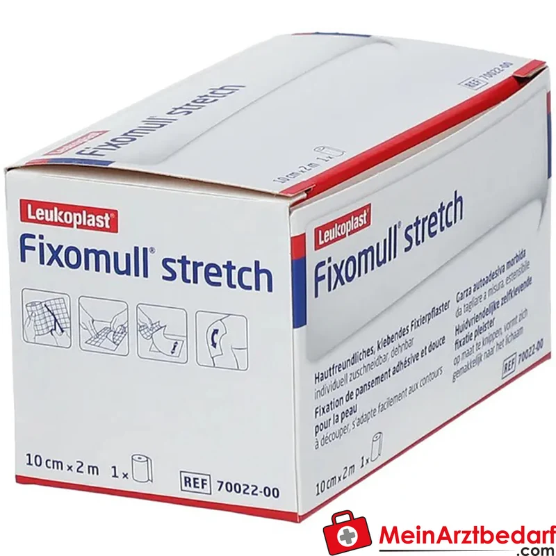 Fixomull Stretch elastischer Klebeverband 10 cm x 2 m
