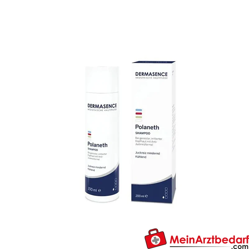 DERMASENCE Polaneth Shampoo mit Polidocanol & Menthol, 200 ml