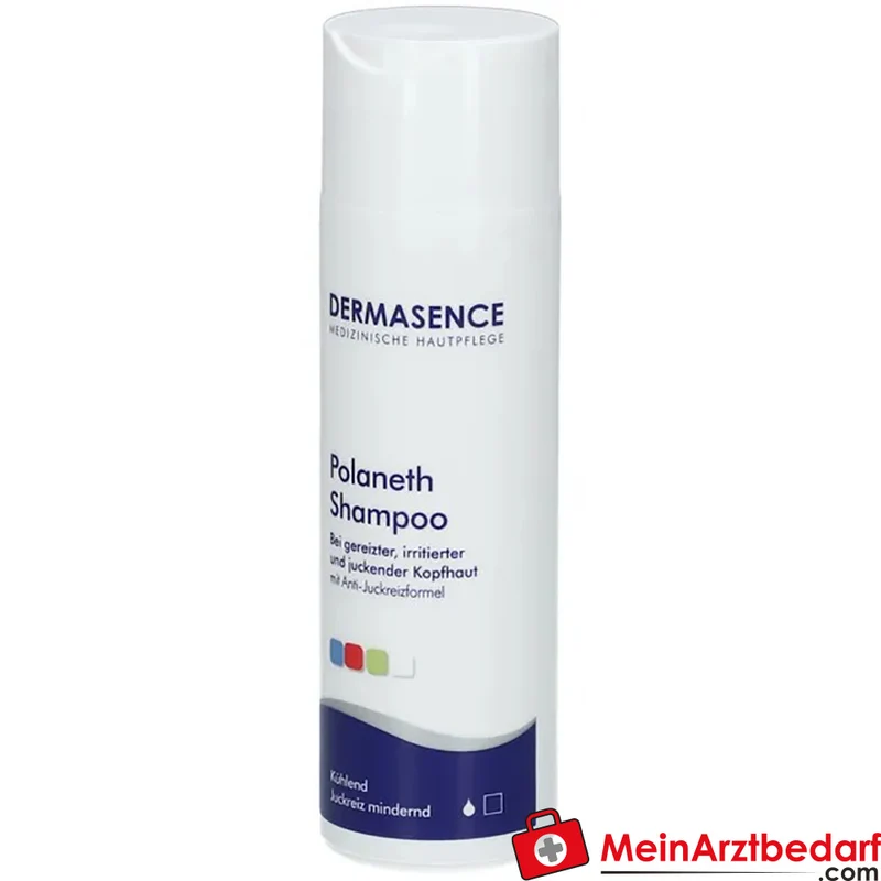 DERMASENCE Polaneth Shampoo mit Polidocanol & Menthol, 200 ml