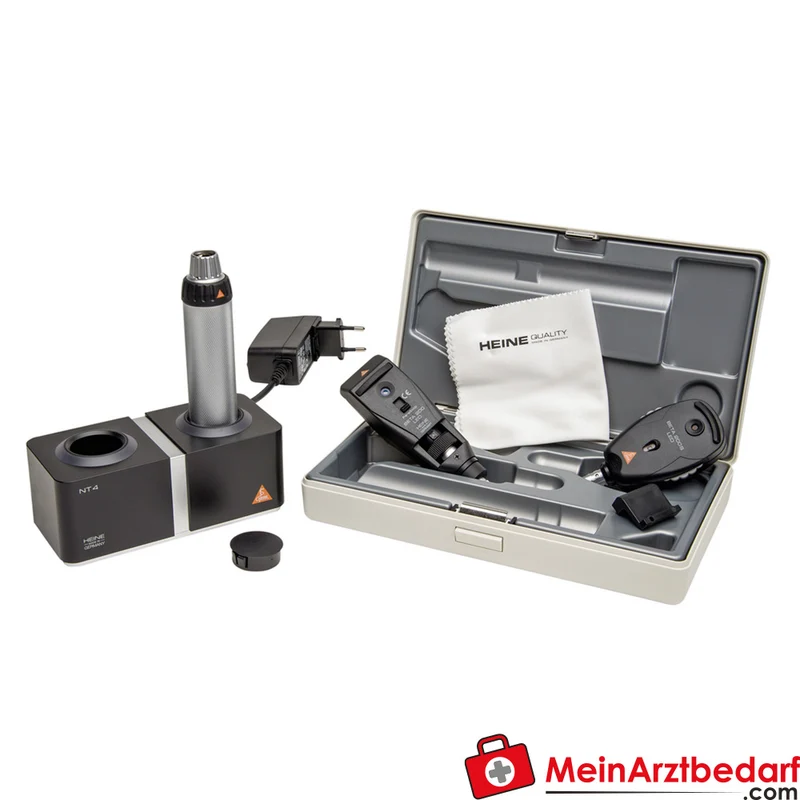 HEINE BETA Set BETA 200S Ophthalmoskop und BETA 200 Strich-Skiaskop LED, USB-ladebar