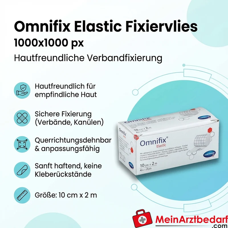 Omnifix elastic Fixiervlies 10 cm x 2 m 1 St.