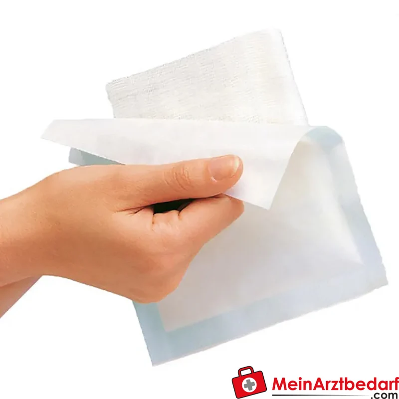 Gazin Mullkompresse 5 x 5 cm 8-lagig unsteril 100 Stück