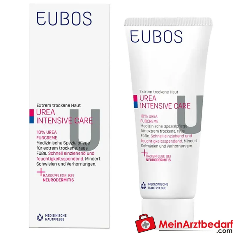 EUBOS Trockene Haut Urea 10% Fußcreme 100 ml