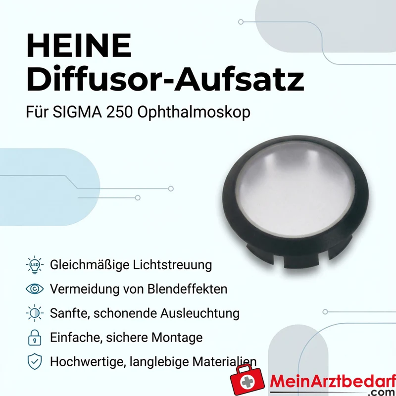 HEINE Diffusor-Aufsatz für SIGMA 250 indirektes Ophthalmoskop