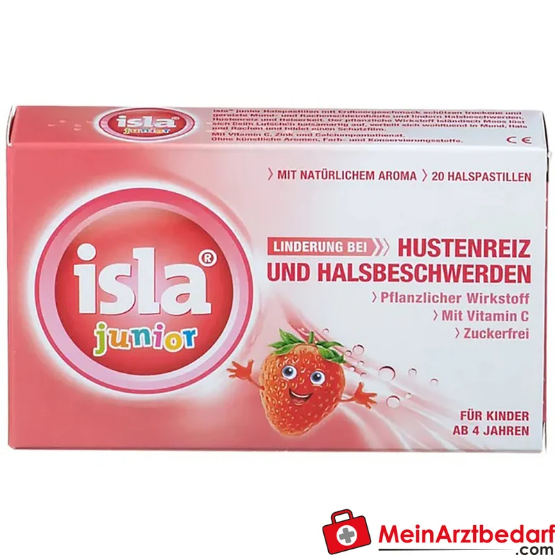 isla® junior Pastillen Isländisches Moos-Extrakt 80 mg 20 Stück
