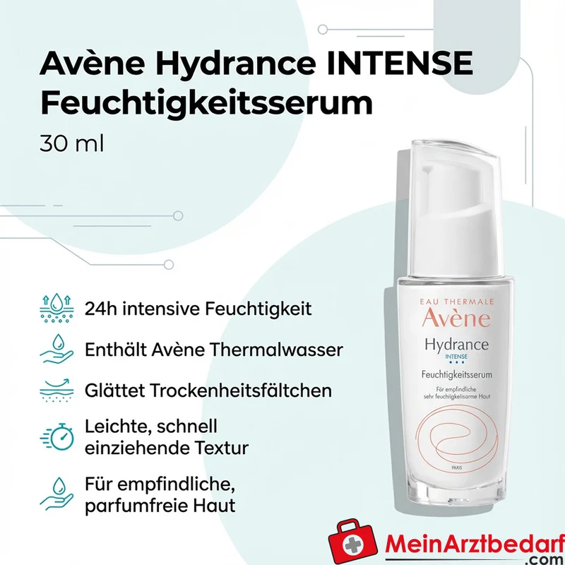 Avène Hydrance Intense Feuchtigkeitsserum 30 ml parfümfrei