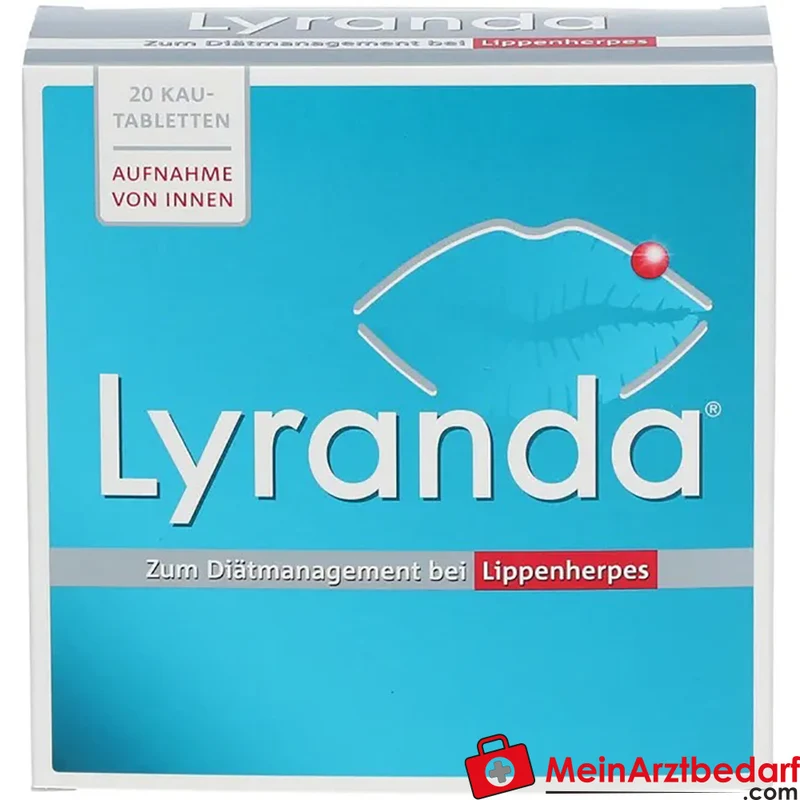 Lyranda Ananas Lysin Zink Selen Kautabletten 20 Stück