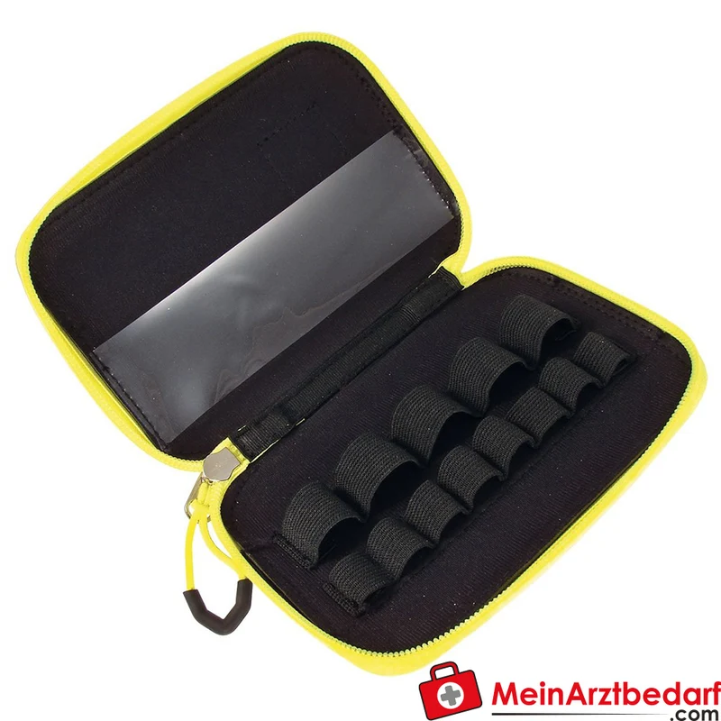 TEE-UU AMPUSAFE Ampullarium EVA schwarz 13 Schlaufen für Ampullen bis 10 ml