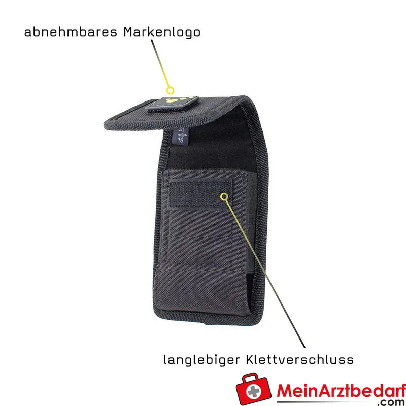 TEE-UU MOBILE TAC Smartphone-Holster MOLLE/PALS für 4,7–6,7 Zoll Smartphones schwarz 1200D Polyester