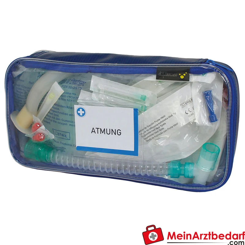TEE-UU PRAXIS Modultaschen Set 4x Gr. L 30x5x15 cm Plane transparent farbcodiert