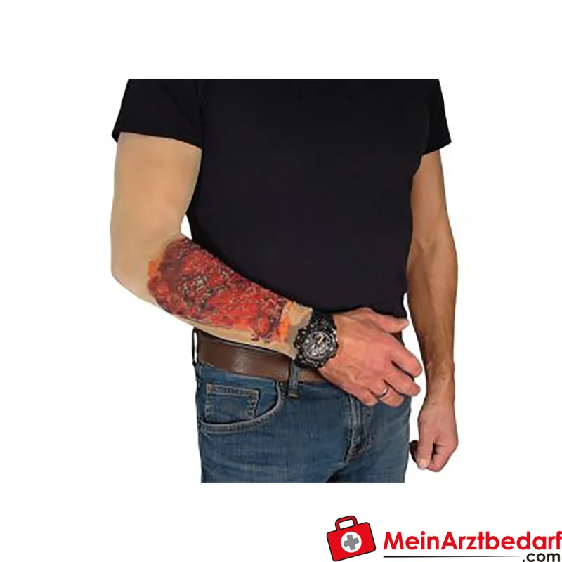 TEE-UU RAPID Trauma‑Simulation Set 14‑teilig Nylon/Spandex waschbar 30°C für Arm & Bein, realistische Verletzungen