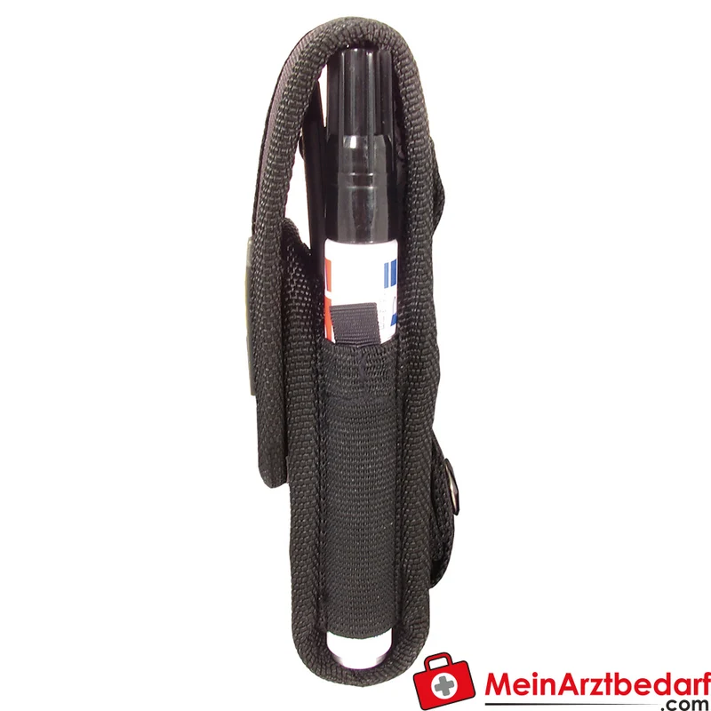 TEE-UU TOOL Holster für Rettungsmesser 1200D-Polyester schwarz, 5 x 14 x 4 cm