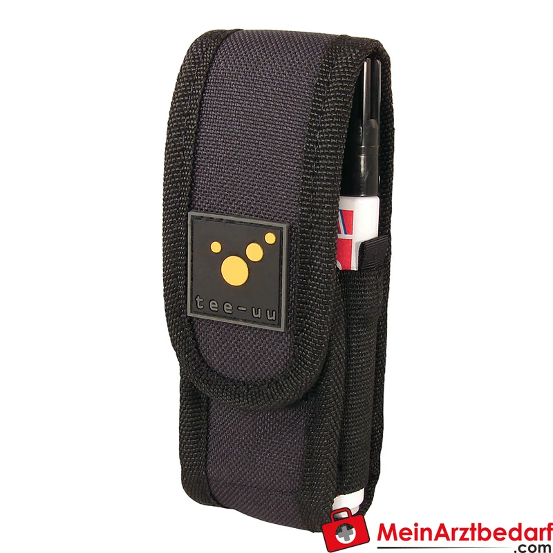TEE-UU TOOL Holster für Rettungsmesser 1200D-Polyester schwarz, 5 x 14 x 4 cm
