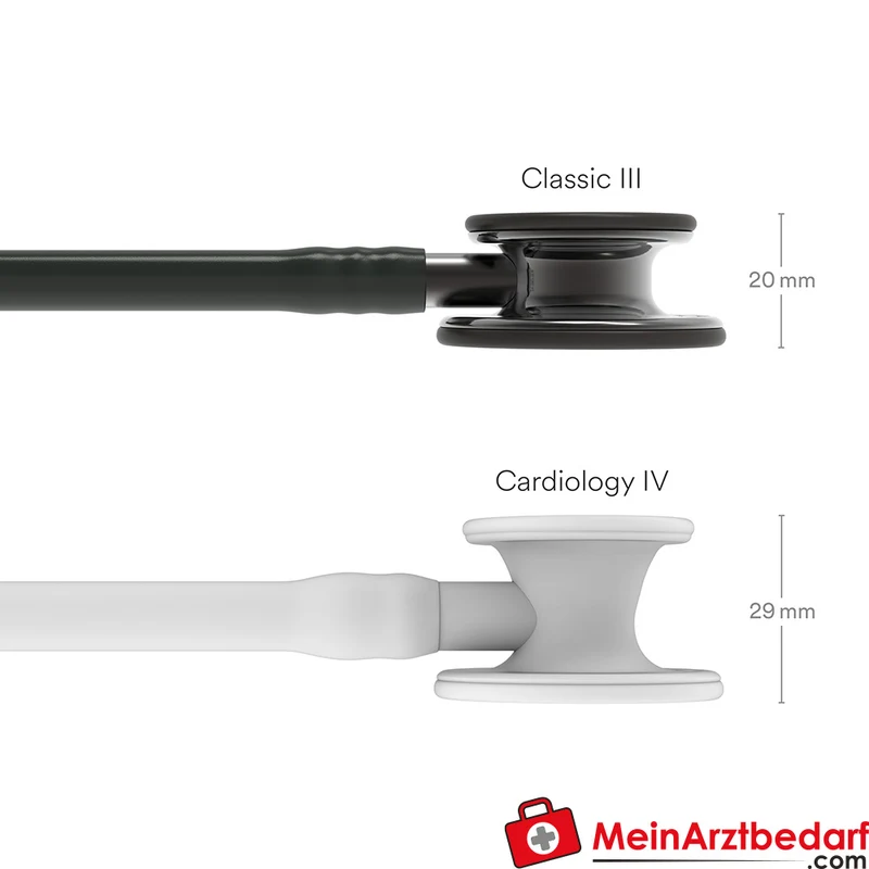 Littmann Classic III Stethoskop, Dual-Frequency, Einschlauch, Smoke-Edition