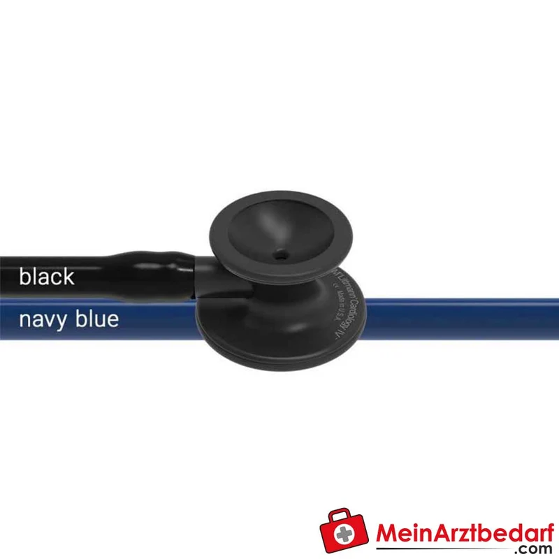 Littmann Cardiology IV Stethoskop Edelstahl, Dual‑Frequency, für Erwachsene & Kinder, Black-Edition