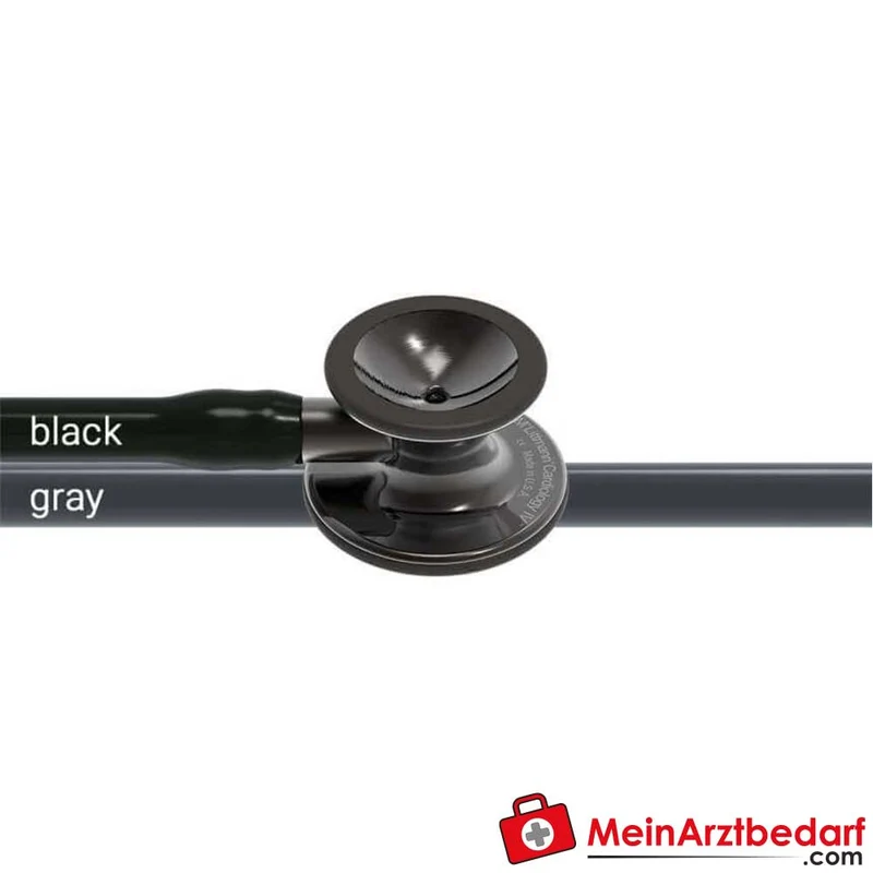 Littmann Cardiology IV Stethoskop Edelstahl, Dual‑Frequency, für Erwachsene & Kinder, Smoke-Edition