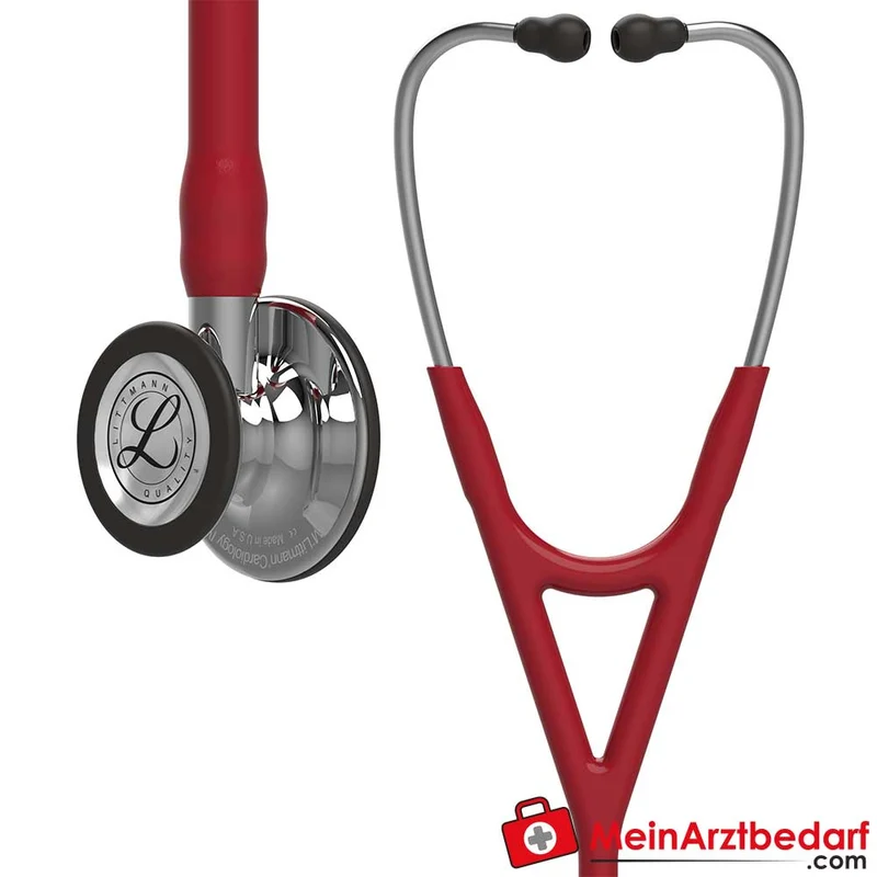 Littmann Cardiology IV Stethoskop Edelstahl, Dual‑Frequency, für Erwachsene & Kinder, Mirror-Edition