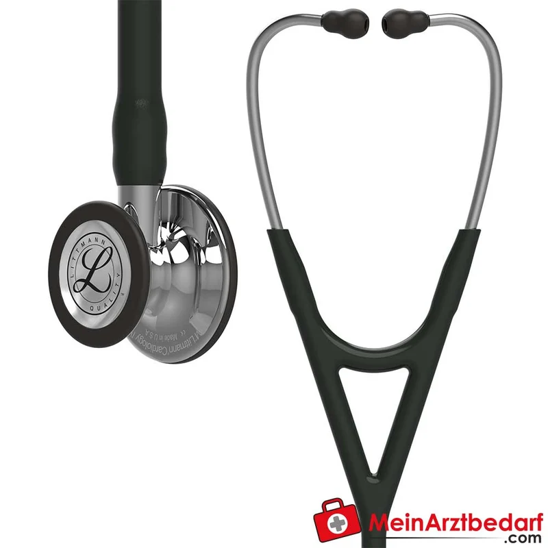 Littmann Cardiology IV Stethoskop Edelstahl, Dual‑Frequency, für Erwachsene & Kinder, Mirror-Edition