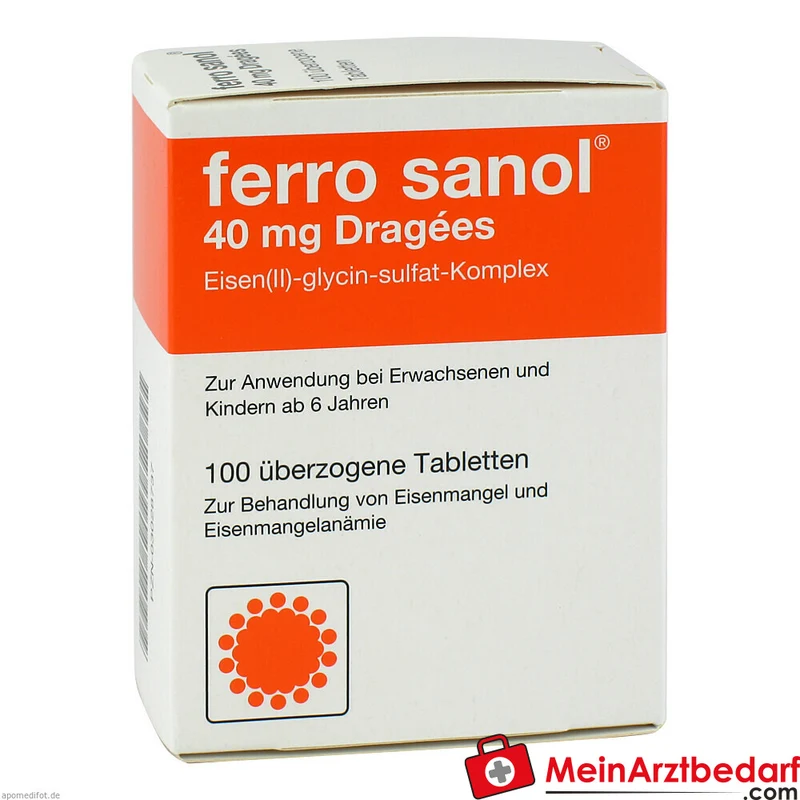 ferro sanol 40 mg Dragees Eisenpräparat