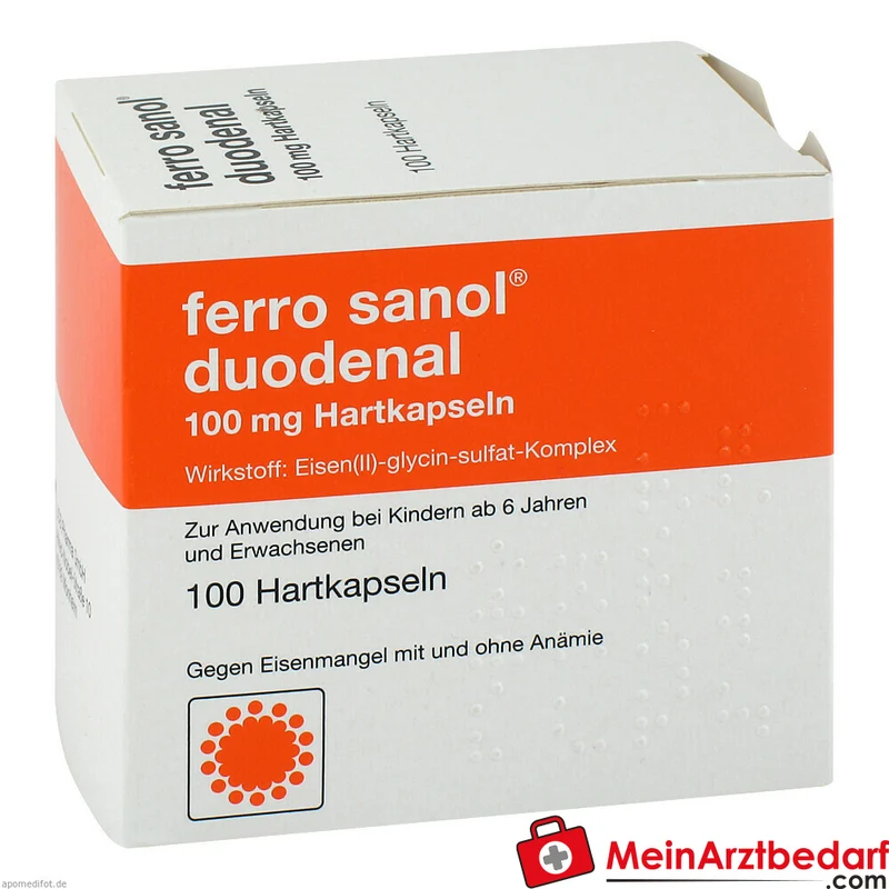ferro sanol duodenal 100 mg Hartkapseln Packung