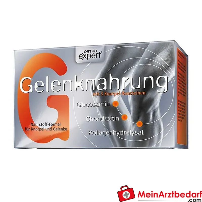 Orthoexpert Gelenknahrung Pulver 5.000 mg Kollagenhydrolysat, 750 mg Glucosamin, 400 mg Chondroitin, 30 Beutel (240 g)