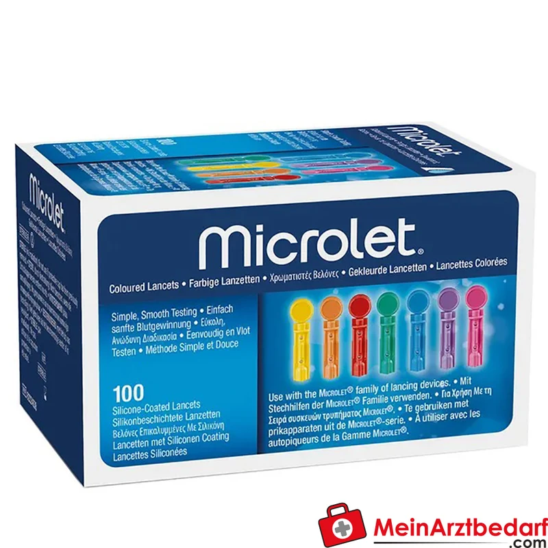 Microlet Lanzetten Einmal-Lanzetten 100 Stück