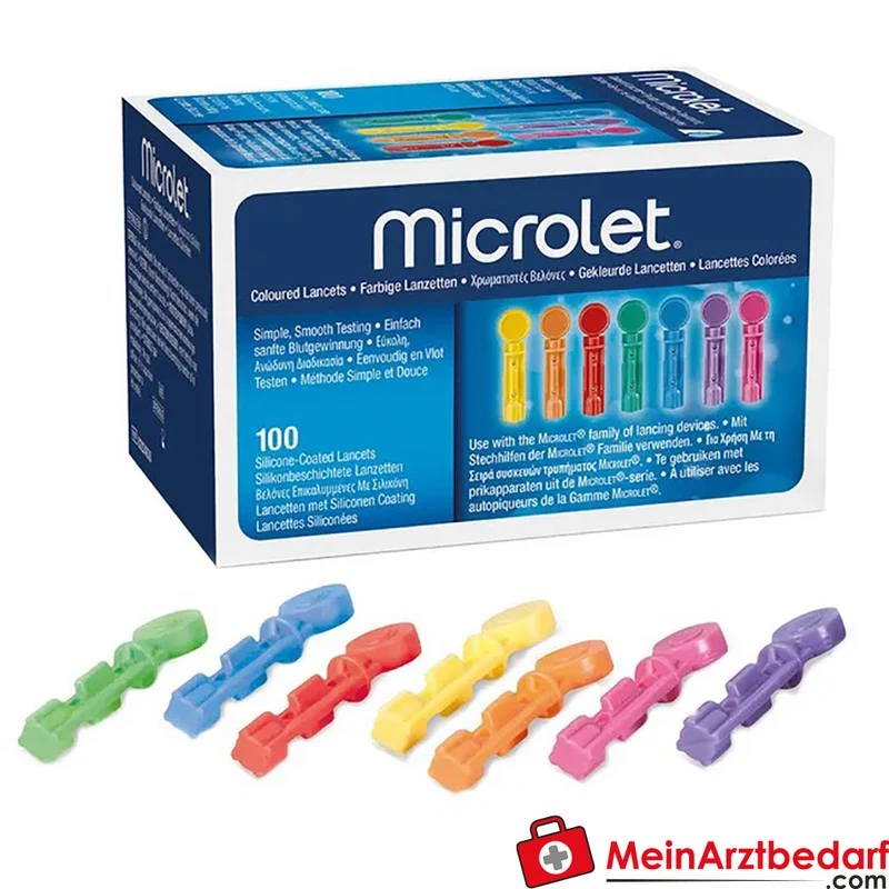 Microlet Lanzetten Einmal-Lanzetten 100 Stück