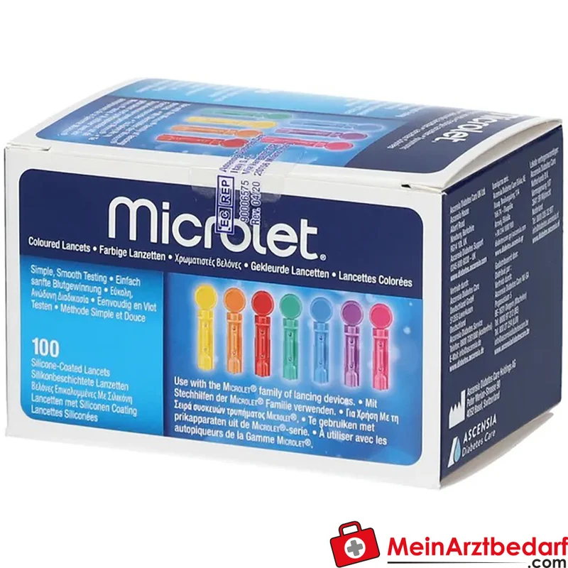 Microlet Lanzetten Einmal-Lanzetten 100 Stück