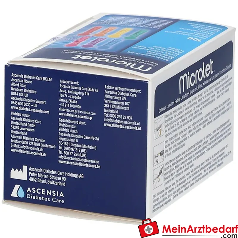 Microlet Lanzetten Einmal-Lanzetten 100 Stück