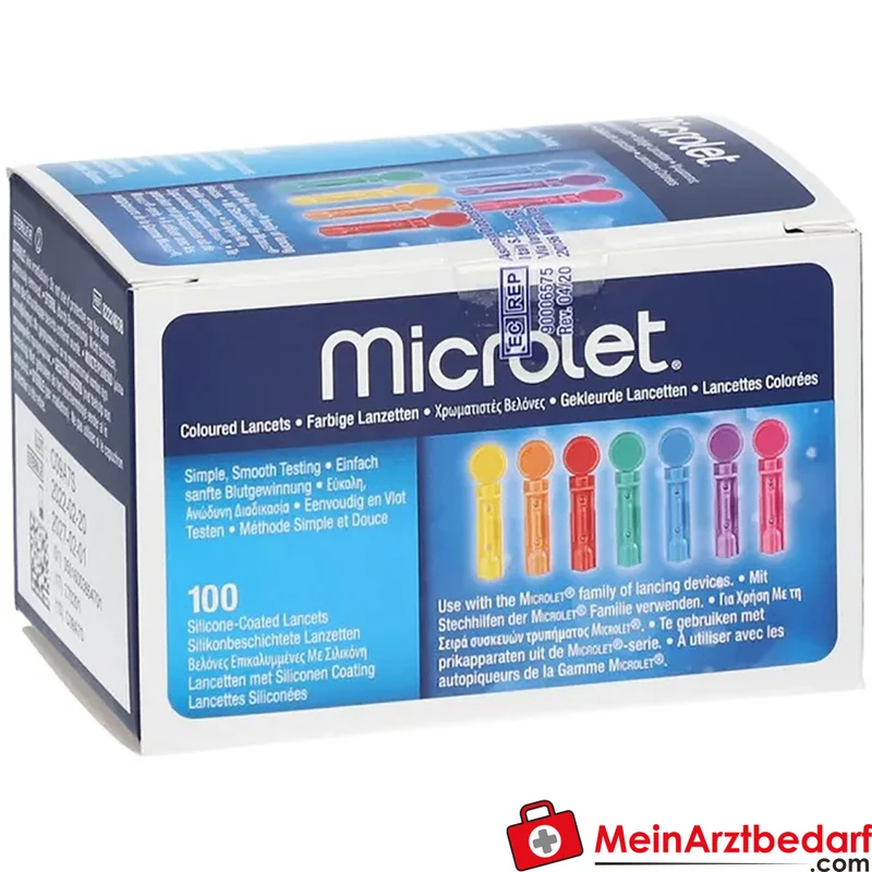 Microlet Lanzetten Einmal-Lanzetten 100 Stück